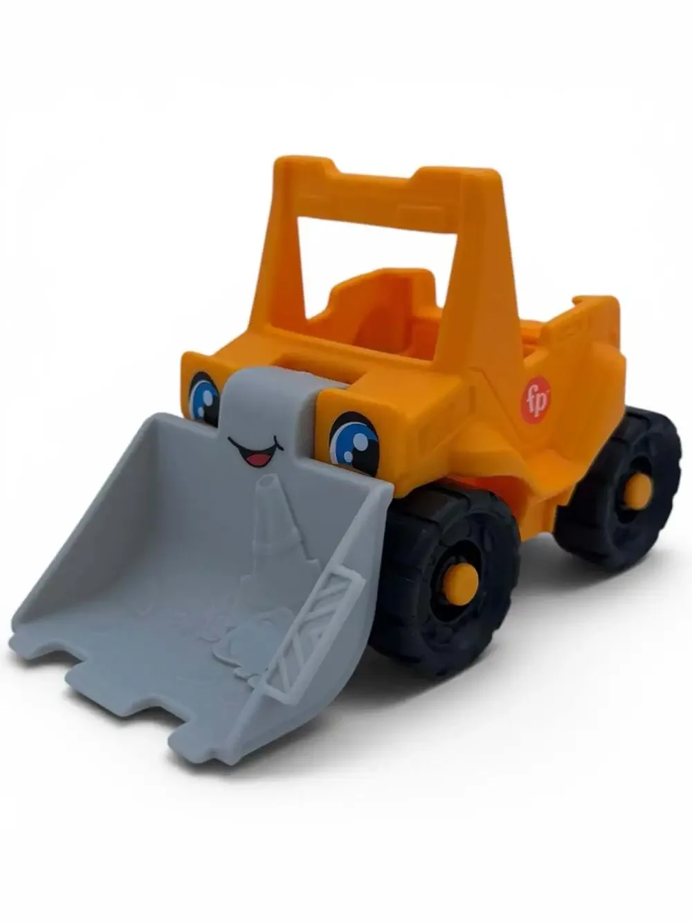 Fisher-Price Little People Bulldozer Construction Toy Vehicle